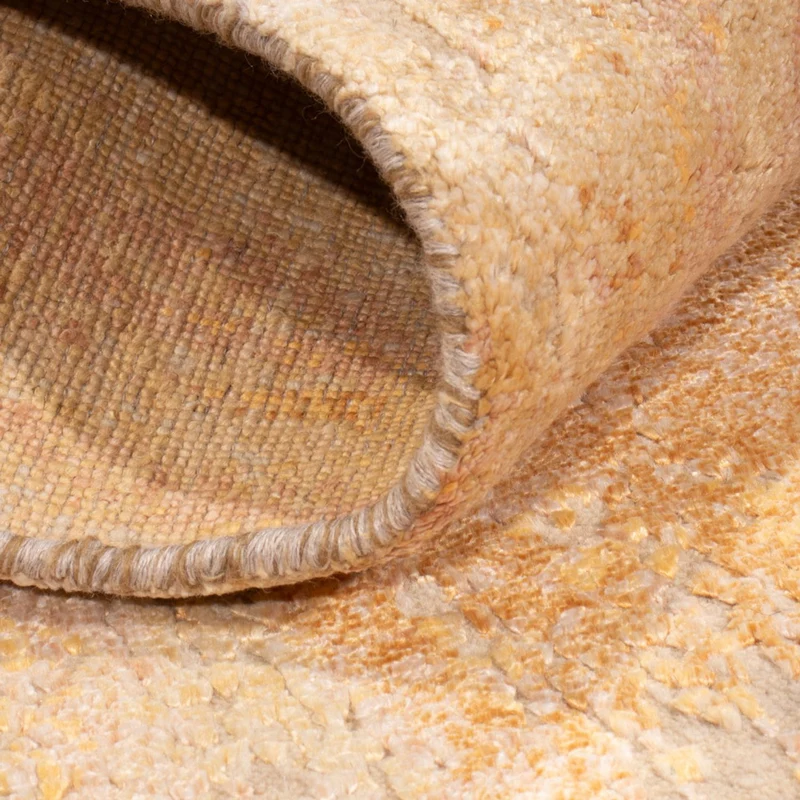 Designer Teppich 76x248cm - hellbeige