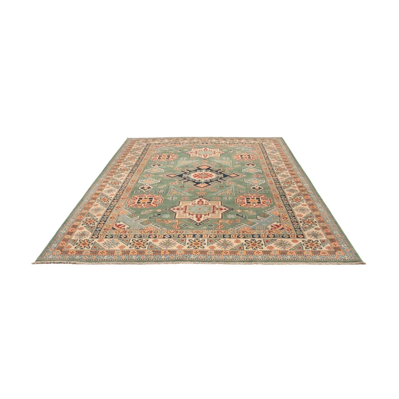 Kazak Teppich 211x297cm - Orientteppich - grün