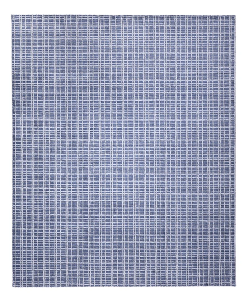 Designer Teppich 248x302cm - blau