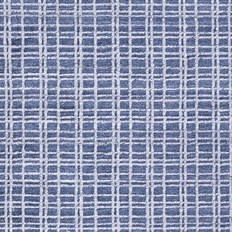 Designer Teppich 248x302cm - blau