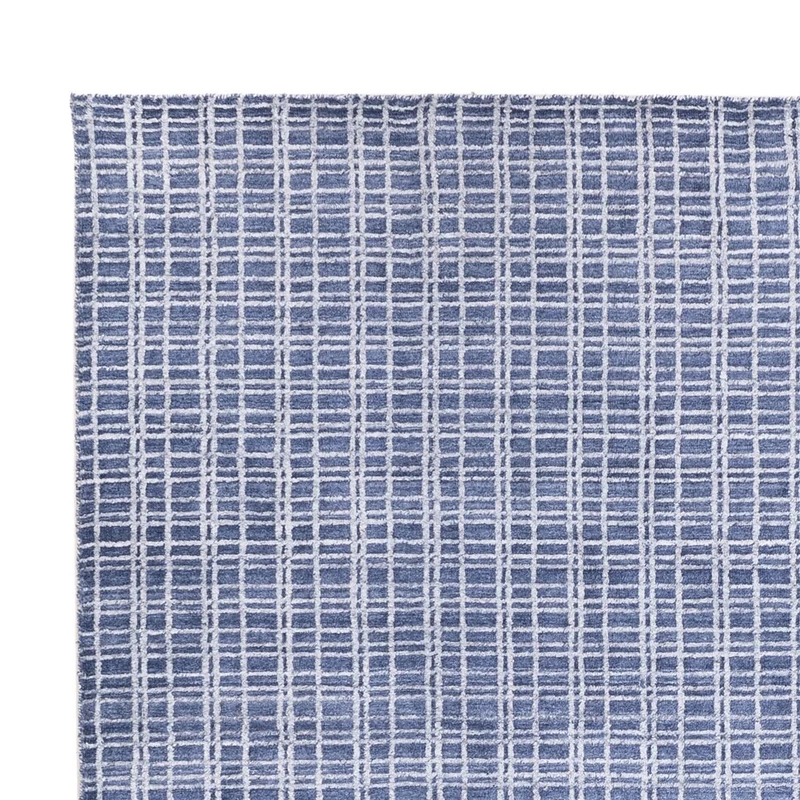 Designer Teppich 248x302cm - blau