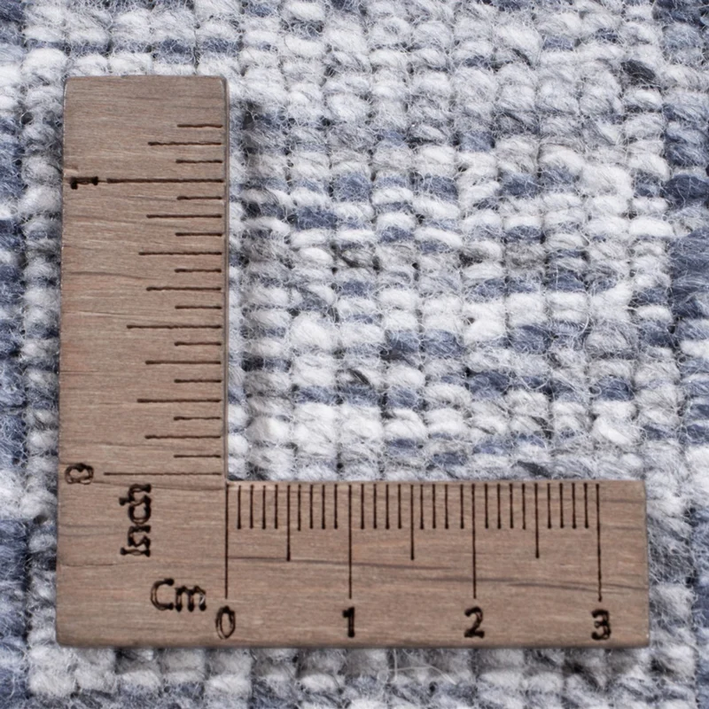 Designer Teppich 248x302cm - blau