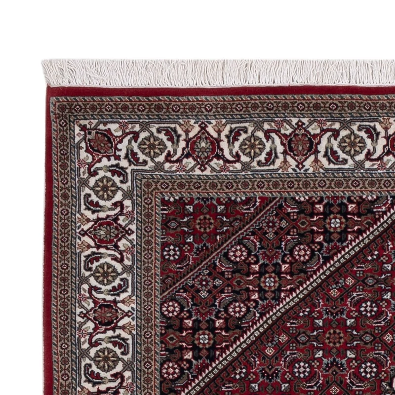 Indo Bidjar Teppich 122x179cm - Orientteppich - dunkelbeige