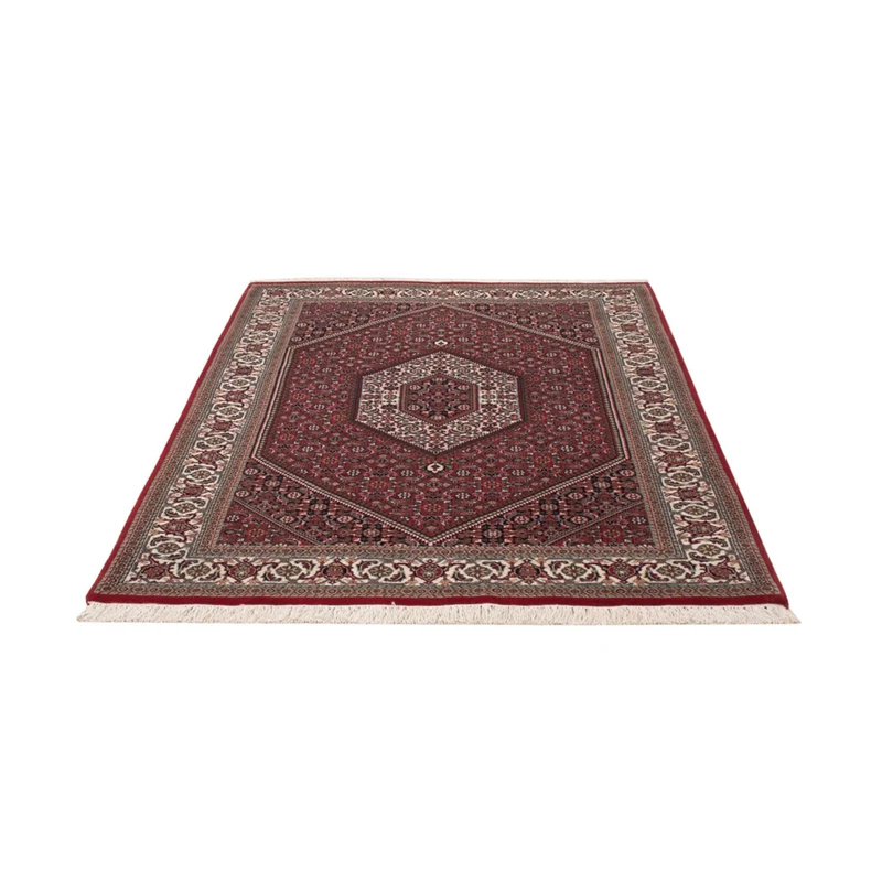 Indo Bidjar Teppich 122x179cm - Orientteppich - dunkelbeige