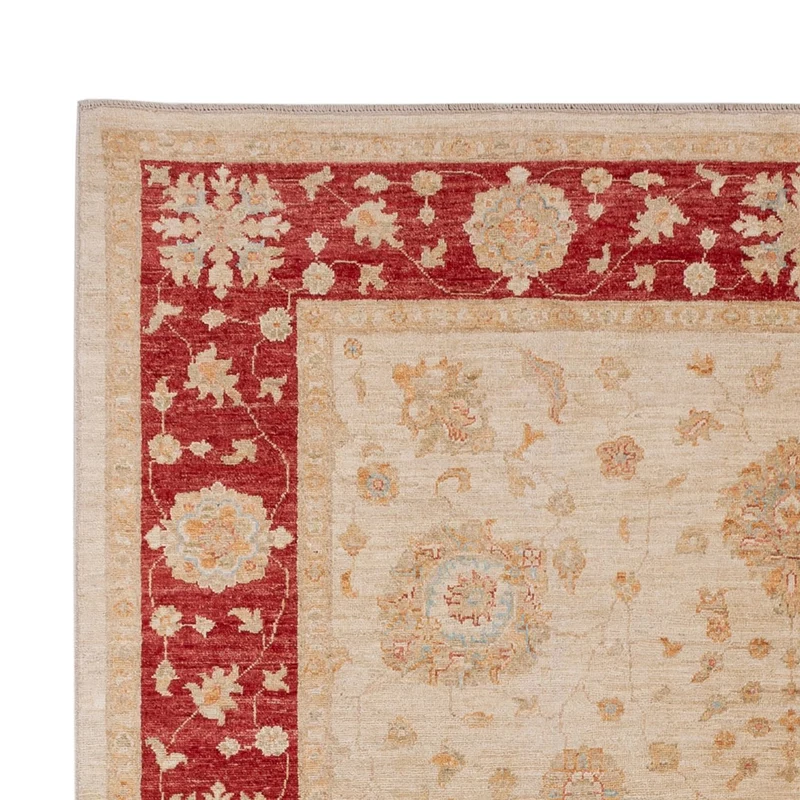 Ziegler Teppich 205x299cm - Orientteppich - beige