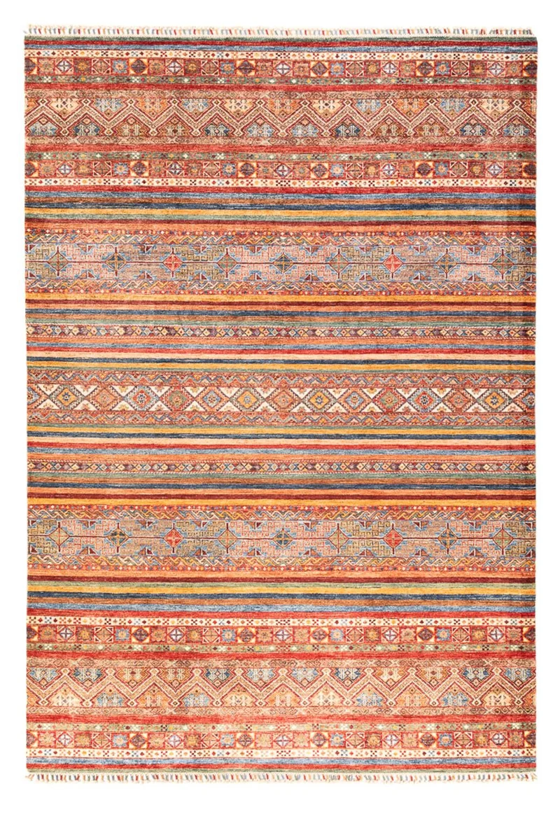 Shal Teppich 206x298cm - Orientteppich - mehrfarbig