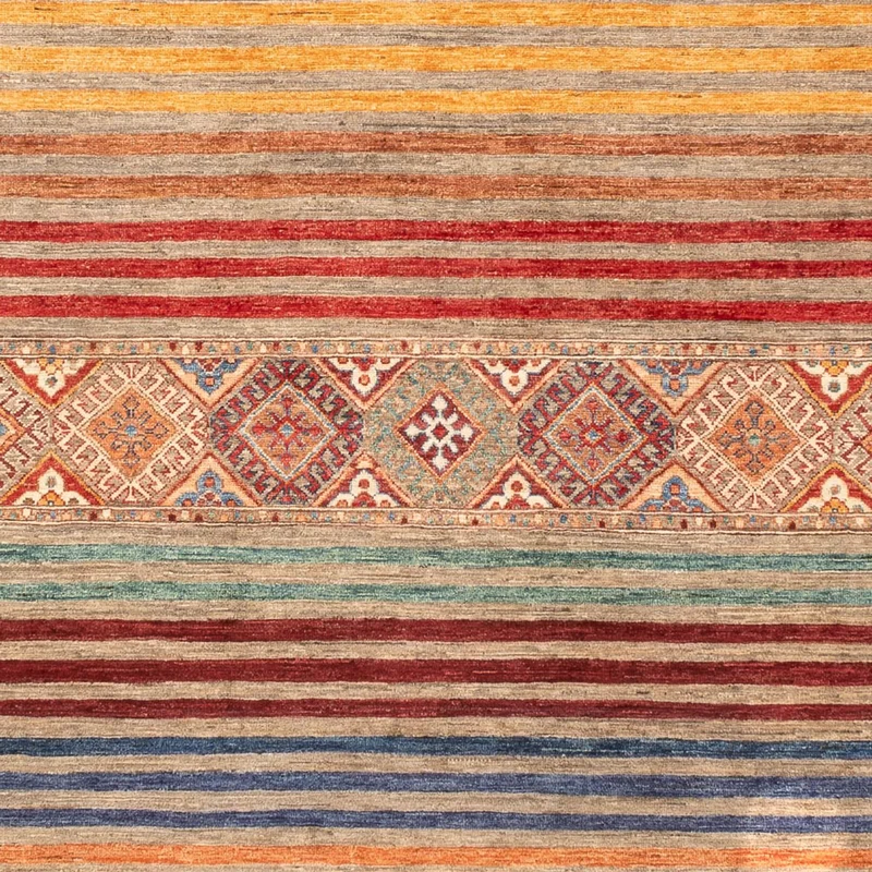 Shal Teppich 206x297cm - Orientteppich - mehrfarbig