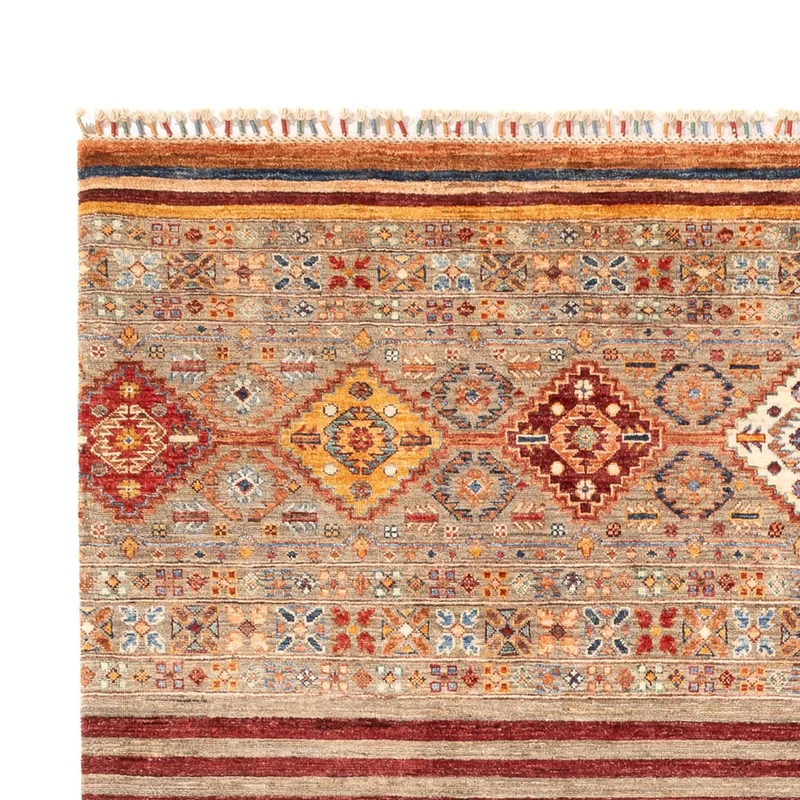 Shal Teppich 206x297cm - Orientteppich - mehrfarbig