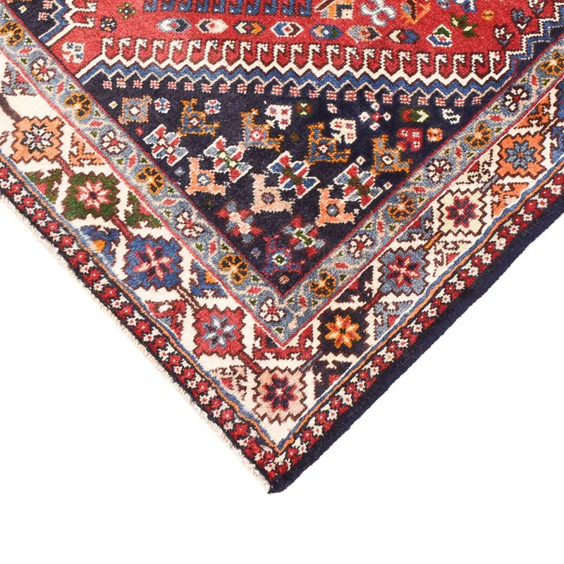 Yalameh Teppich 97x147cm - Perserteppich - rot