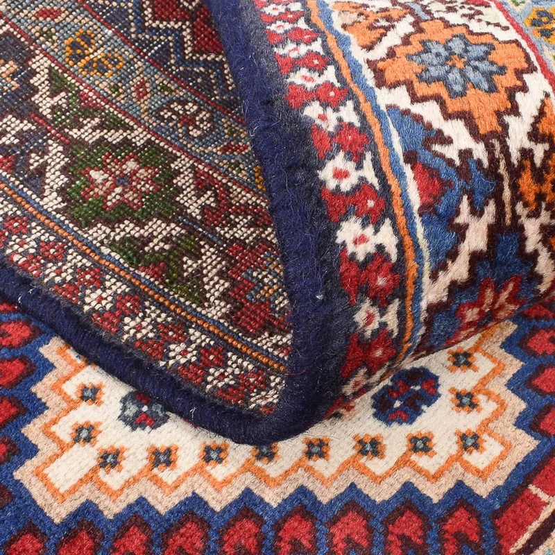 Yalameh Teppich 97x147cm - Perserteppich - rot