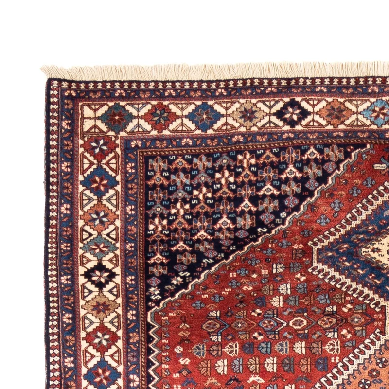 Abadeh Teppich 155x230cm - Perserteppich - rot