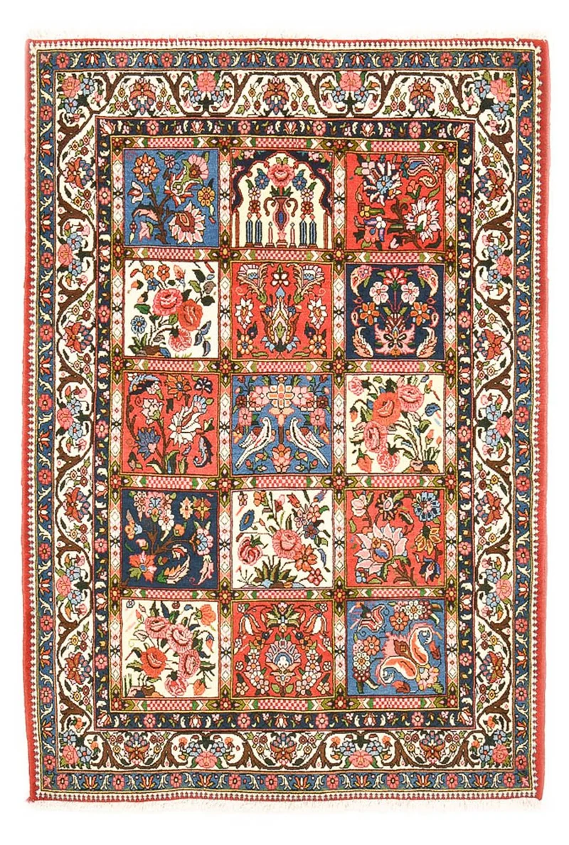 Bachtiar Teppich 138x200cm - Perserteppich - mehrfarbig