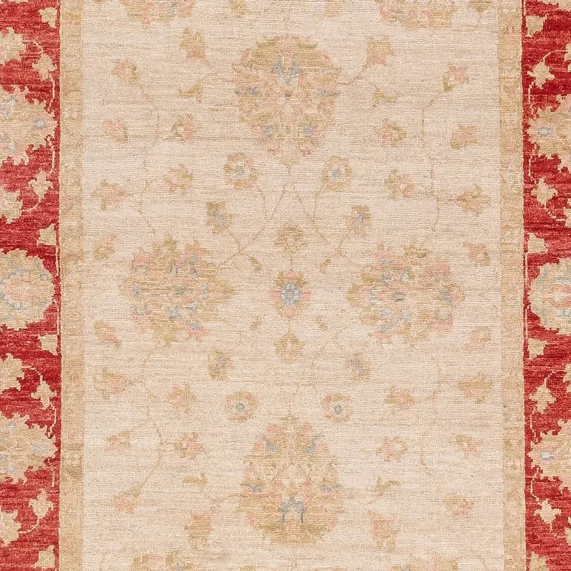 Ziegler Teppich 120x397cm - Orientteppich - beige