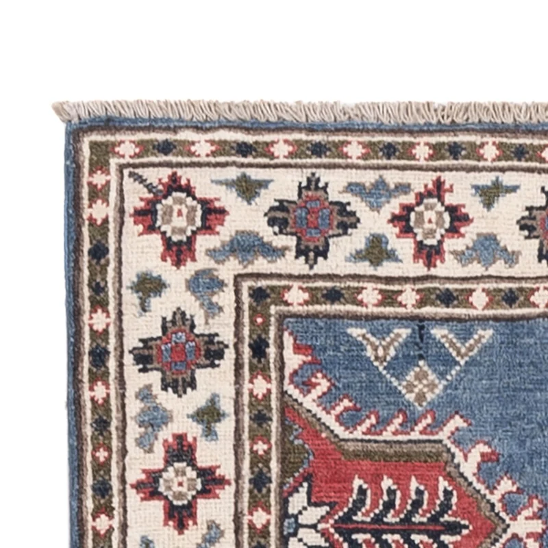 Kazak Teppich 82x288cm - Orientteppich - blau