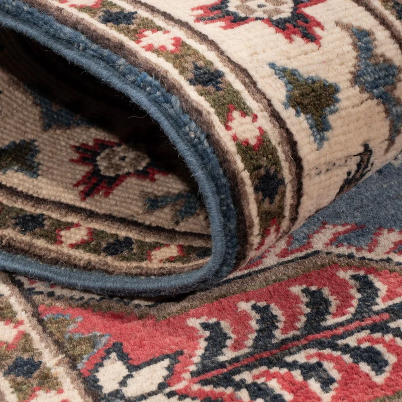Kazak Teppich 82x288cm - Orientteppich - blau