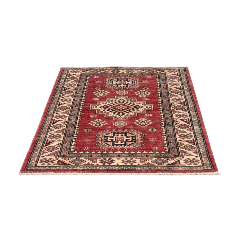 Kazak Teppich 89x115cm - Orientteppich - rot