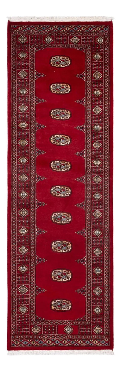 Pakistan Teppich 79x247cm - Orientteppich - rot
