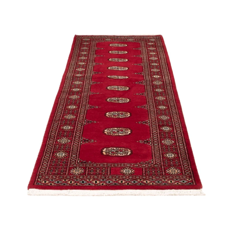 Pakistan Teppich 79x247cm - Orientteppich - rot