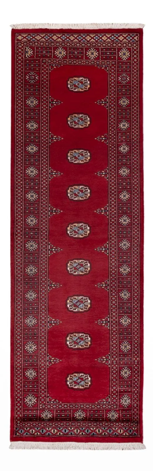 Pakistan Teppich 77x247cm - Orientteppich - rot