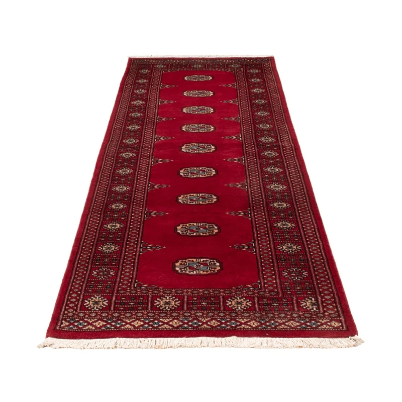 Pakistan Teppich 77x247cm - Orientteppich - rot