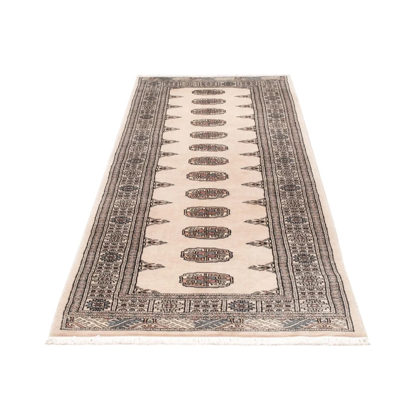 Pakistan Teppich 78x246cm - Orientteppich - beige