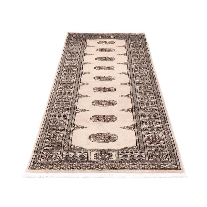 Pakistan Teppich 77x247cm - Orientteppich - beige