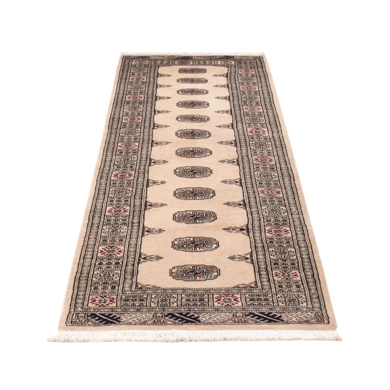 Pakistan Teppich 79x253cm - Orientteppich - beige