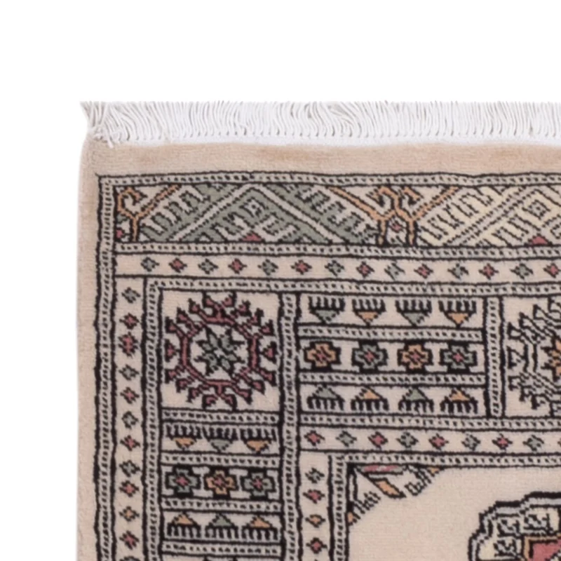 Pakistan Teppich 77x254cm - Orientteppich - beige