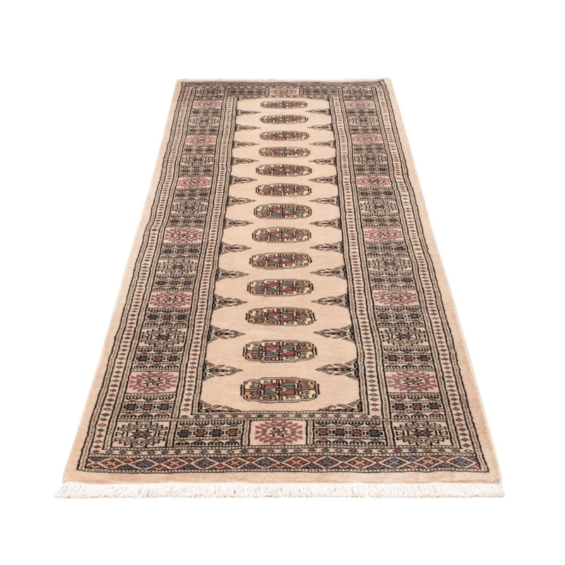 Pakistan Teppich 77x249cm - Orientteppich - beige