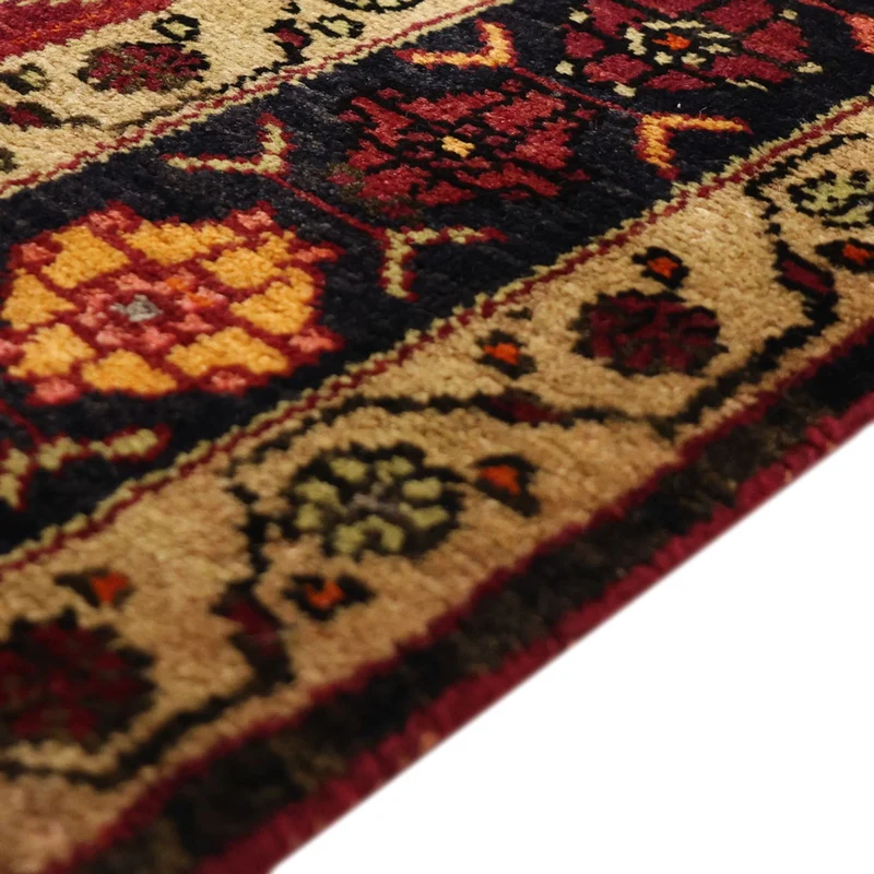Kolyai Teppich 150x285cm - Perserteppich - dunkelrot
