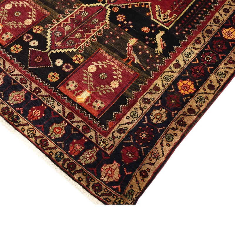 Kolyai Teppich 150x285cm - Perserteppich - dunkelrot