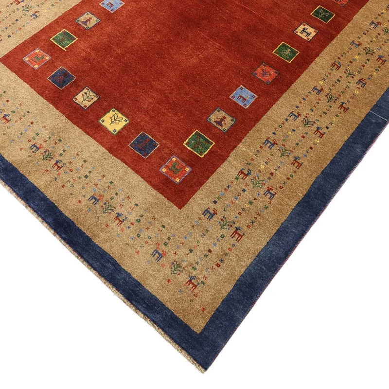 Kaschkuli Teppich 121x184cm - Perserteppich - rot