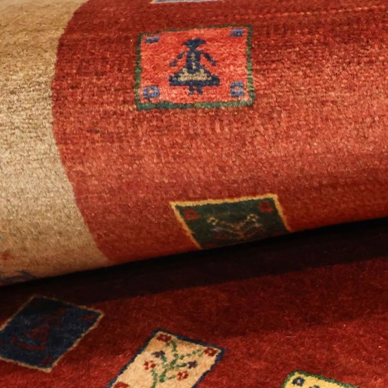 Kaschkuli Teppich 121x184cm - Perserteppich - rot