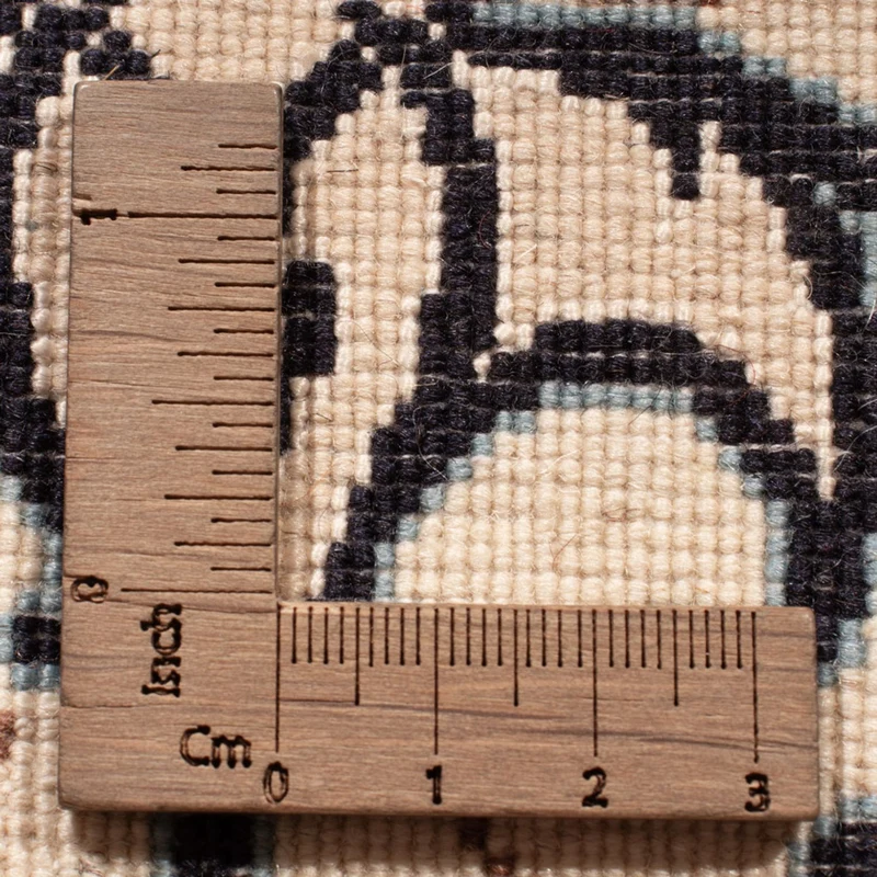 Nain Teppich 60x293cm - Perserteppich - dunkelbeige