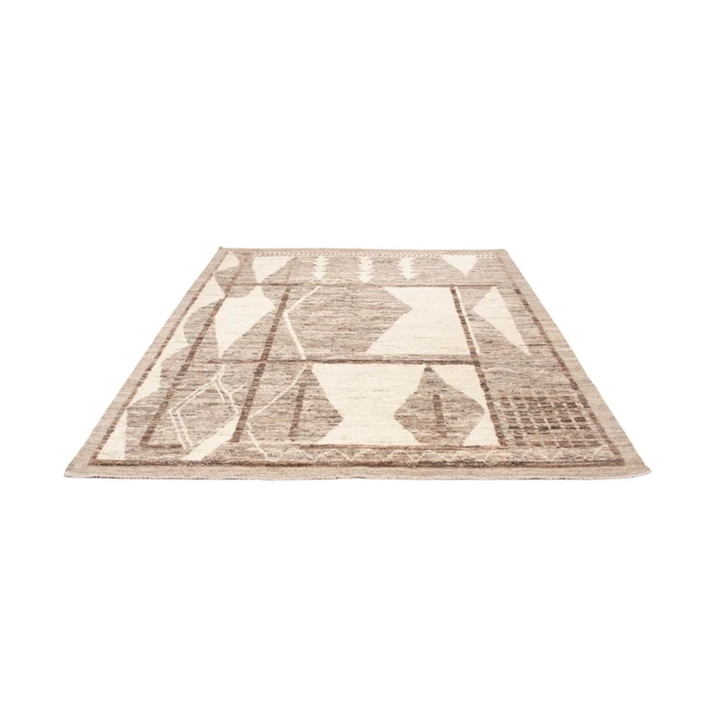 Berber Teppich 196x250cm - Wollteppich - mehrfarbig