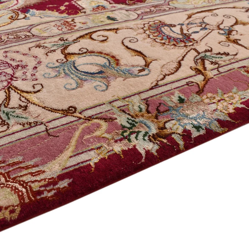 Perserteppich - Täbriz - Royal - 198 x 305 cm - rot