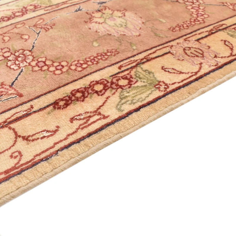 Täbriz - 50 Raj Teppich 200x300cm - Perserteppich - hellbeige