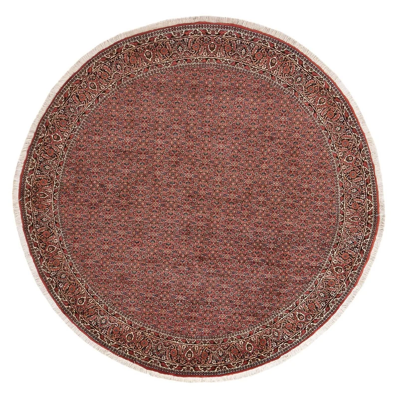 Bidjar Teppich 255x255cm - Perserteppich - rost