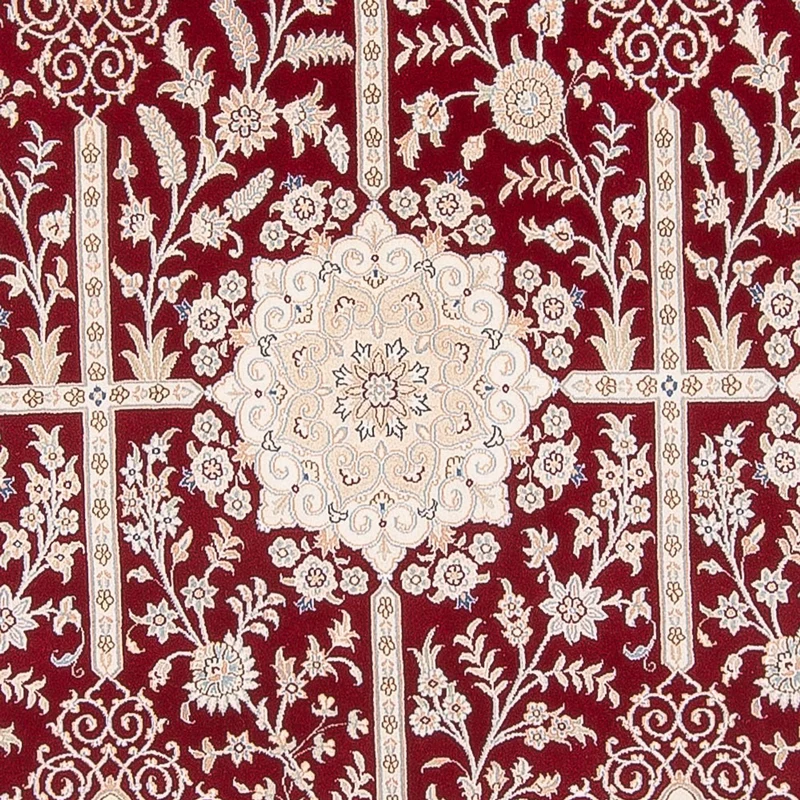 Nain - 6La Teppich 198x300cm - Perserteppich - rot