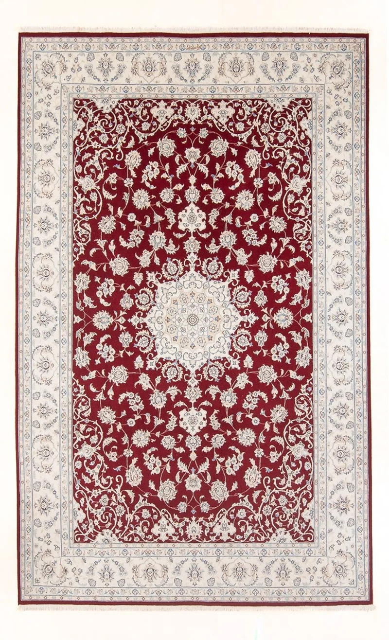 Nain Teppich 198x300cm - Perserteppich - rot
