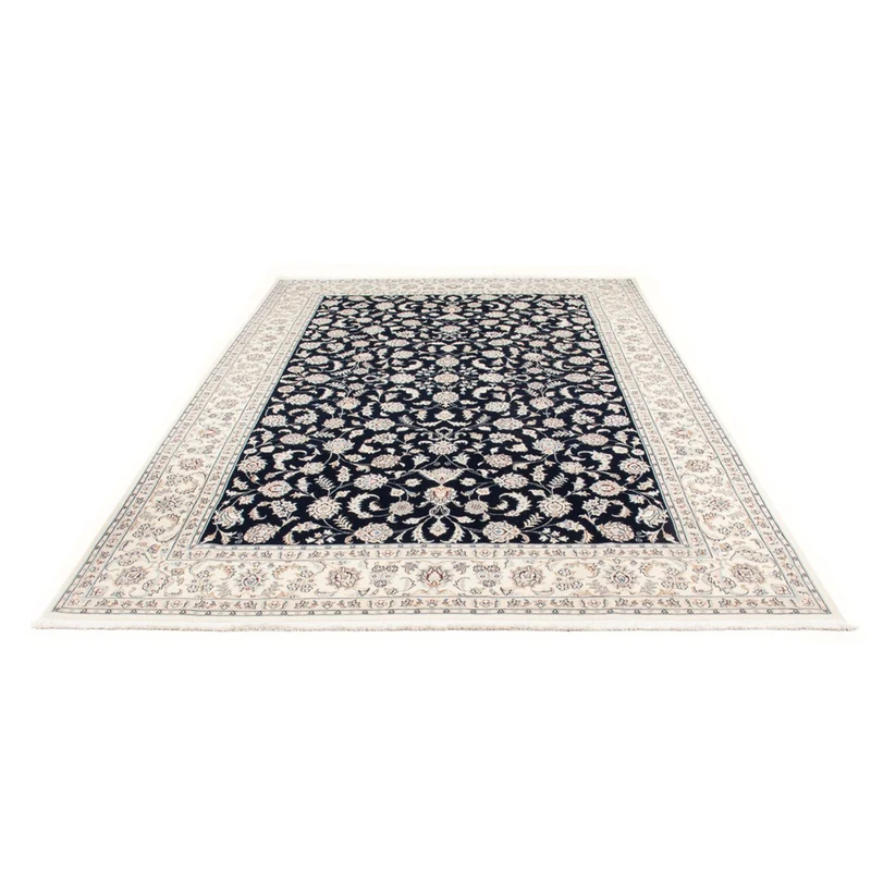 Nain - 6La Teppich 198x298cm - Perserteppich - dunkelblau