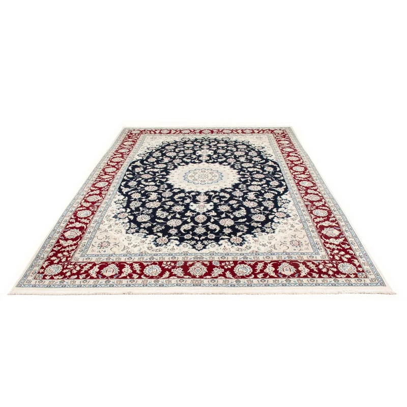 Nain Teppich 198x297cm - Perserteppich - dunkelblau