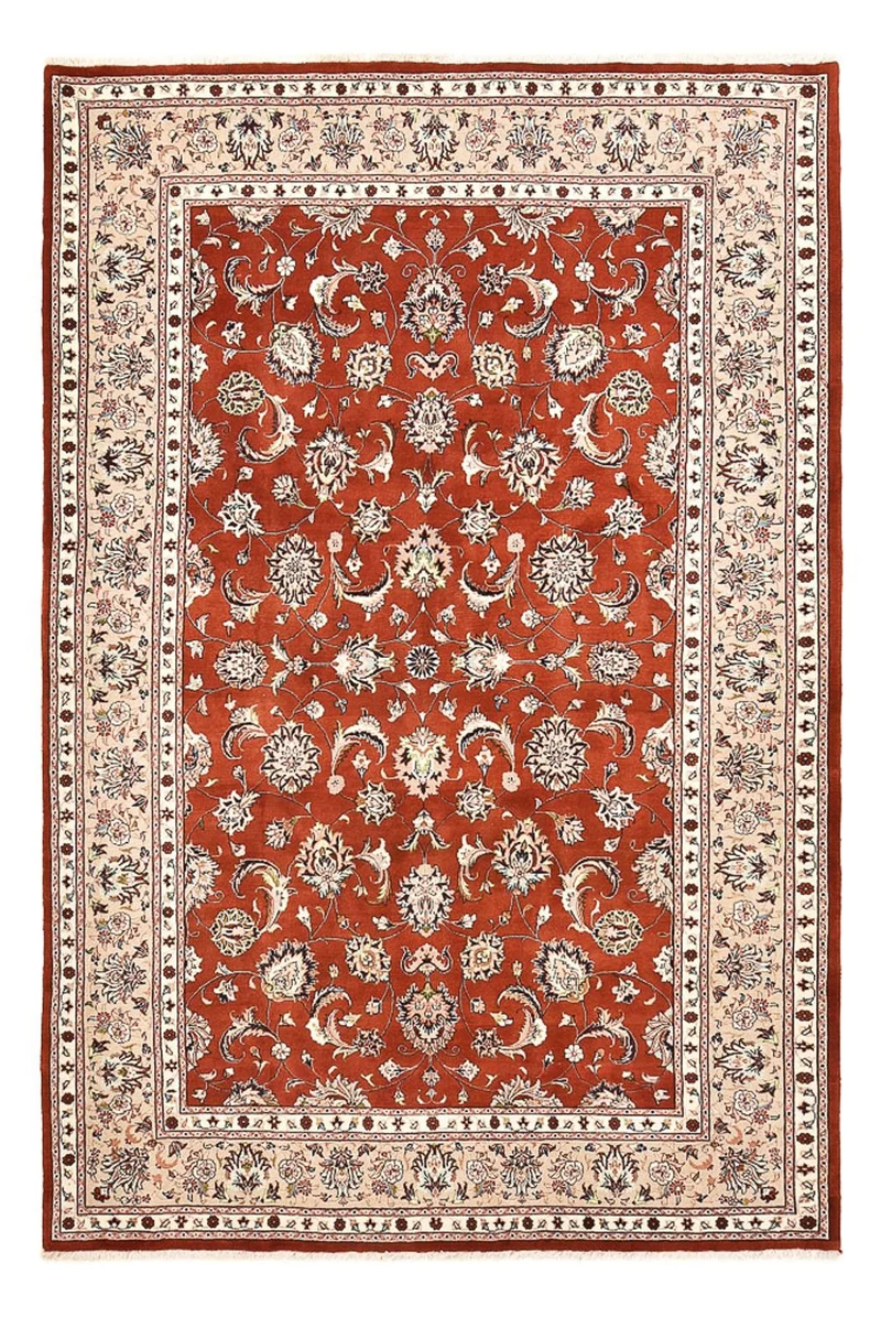 Maschad Teppich 200x305cm - Perserteppich - rot