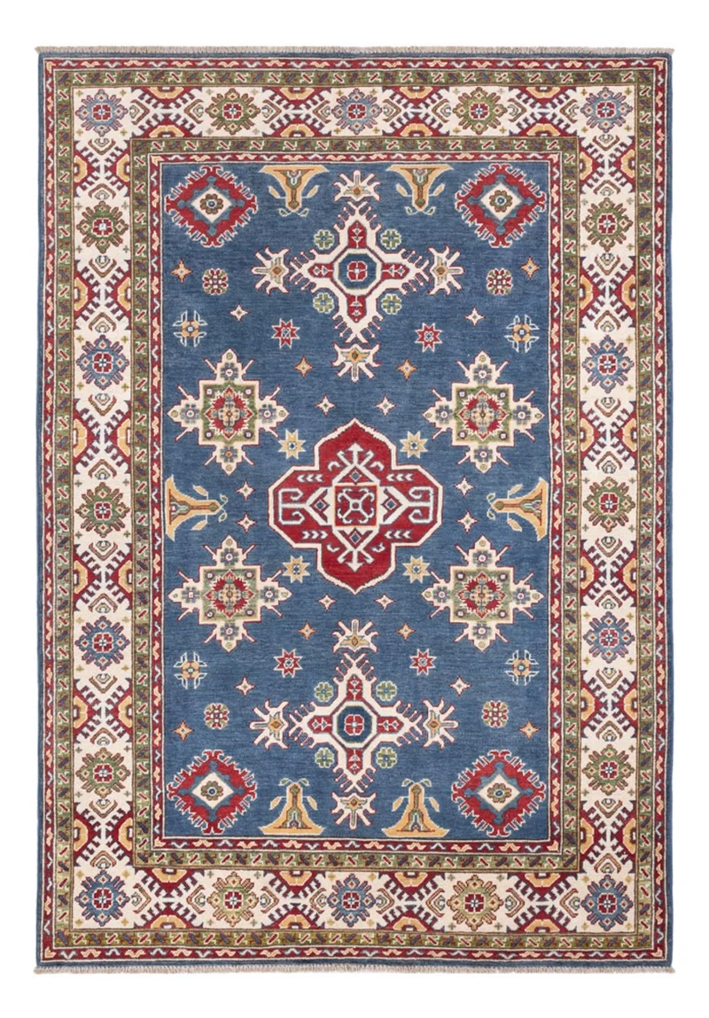 Kazak Teppich 171x245cm - Orientteppich - blau