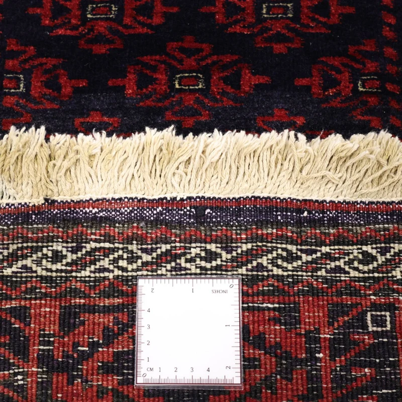 Belutsch Teppich 99x188cm - Orientteppich - dunkelrot
