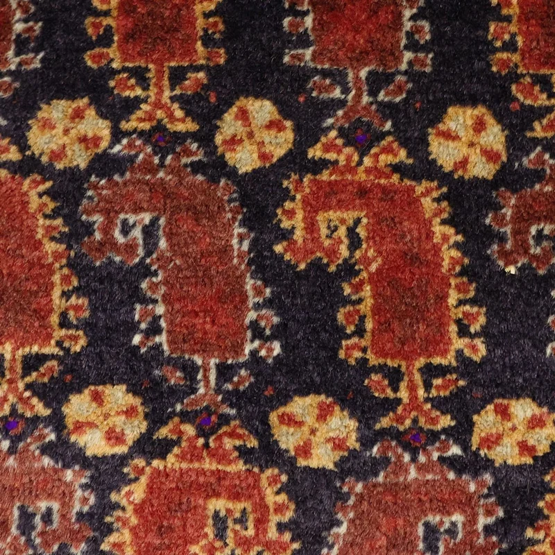 Belutsch Teppich 98x190cm - Orientteppich - dunkelrot