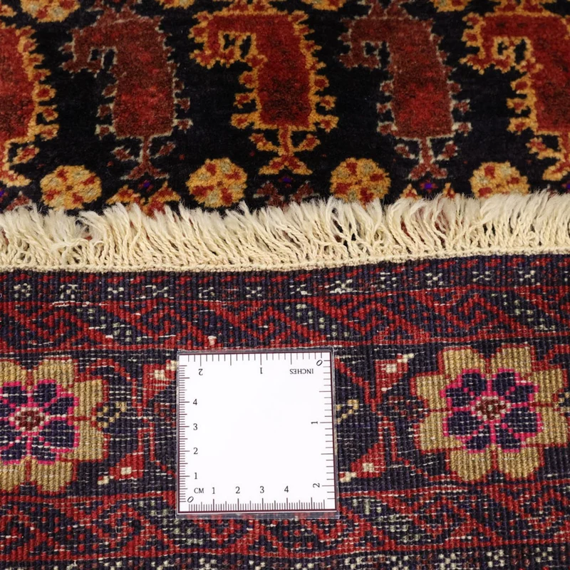 Belutsch Teppich 98x190cm - Orientteppich - dunkelrot