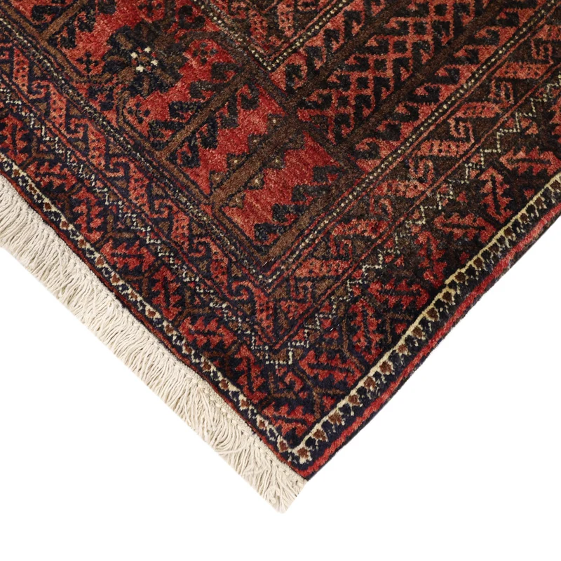 Belutsch Teppich 109x198cm - Orientteppich - dunkelbraun