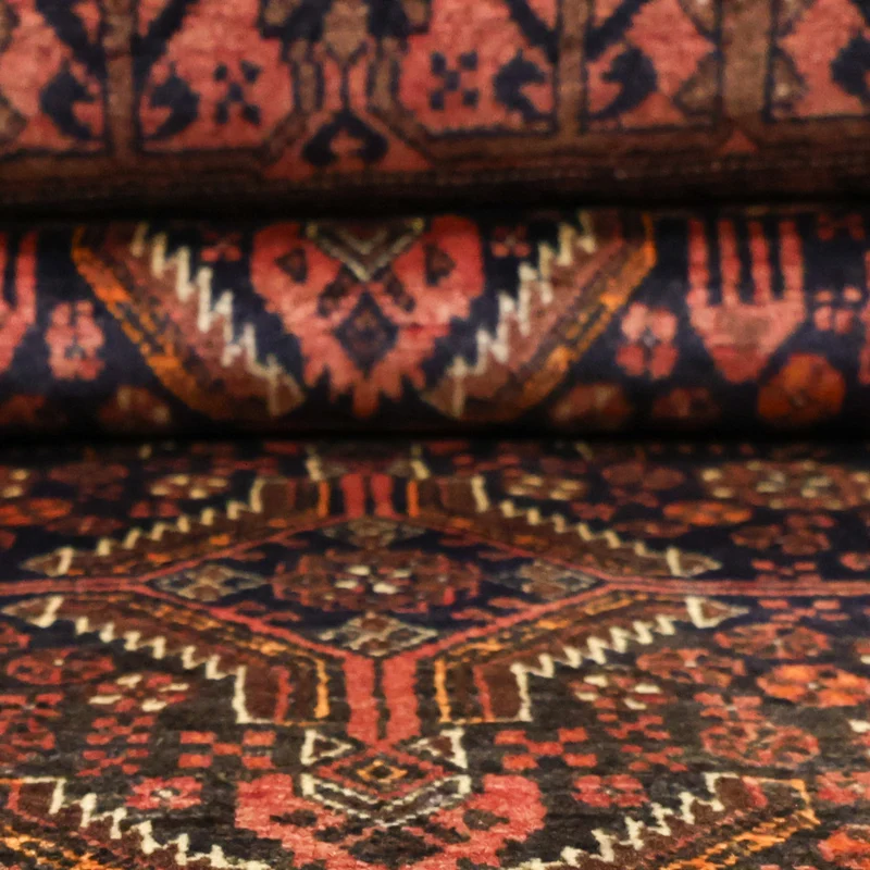 Belutsch Teppich 109x198cm - Orientteppich - dunkelbraun