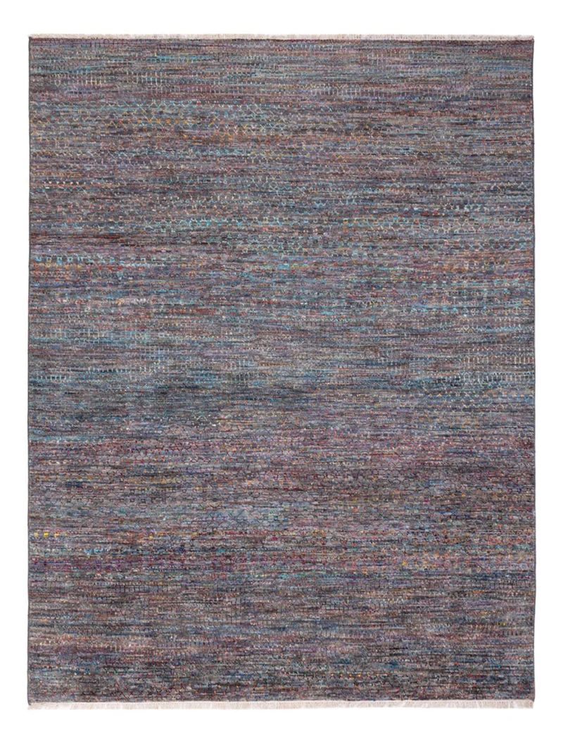 Designer Teppich 245x306cm - dunkelblau